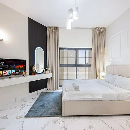 Sophisticated Studio With Dubailand Views المظهر الخارجي الصورة