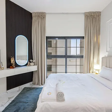 Sophisticated Studio With Dubailand Views المظهر الخارجي الصورة