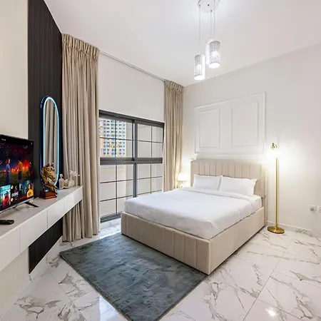 Sophisticated Studio With Dubailand Views المظهر الخارجي الصورة